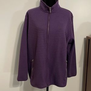 Karen Scott Zip-up Jacket